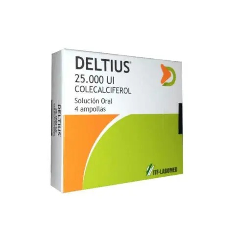 DELTIUS 25.000 UI/2,5 ml SOLUÇÃO ORAL