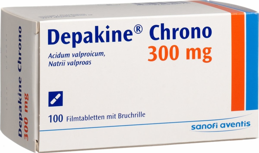 DEPAKINE CRONO 300 mg COMPRIMIDOS DE LIBERTAÇÃO PROLONGADA