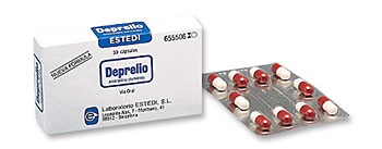 DEPRELIO 25 mg CÁPSULAS DURAS