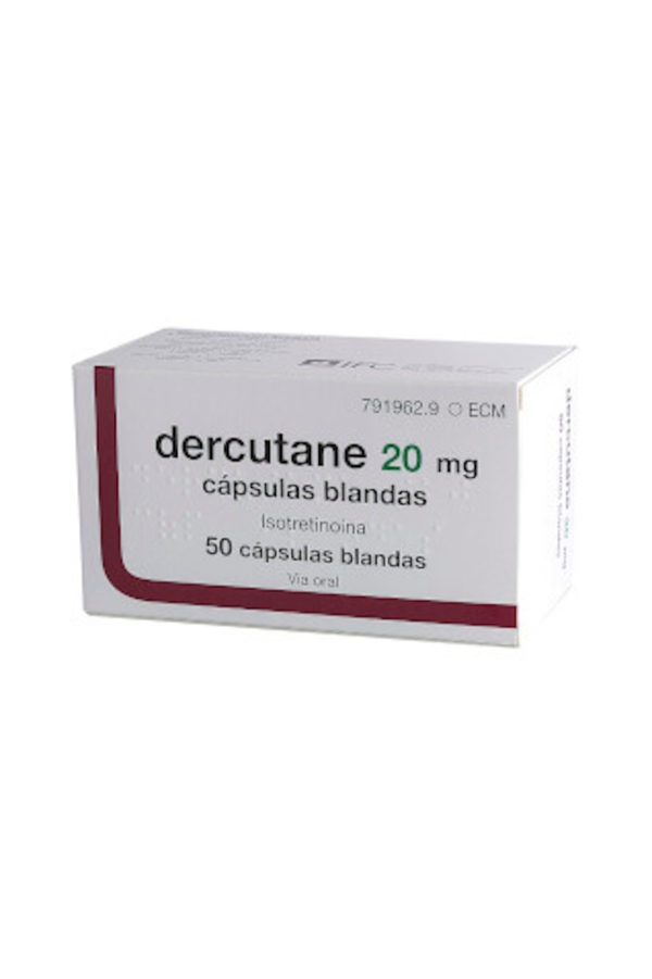 DERCUTANE 20 mg CÁPSULAS MOLES