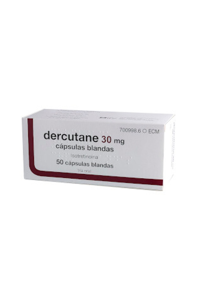 DERCUTANE 30 mg CÁPSULAS MOLES