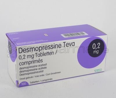 DESMOPRESSINA TEVA 0,2 mg COMPRIMIDOS