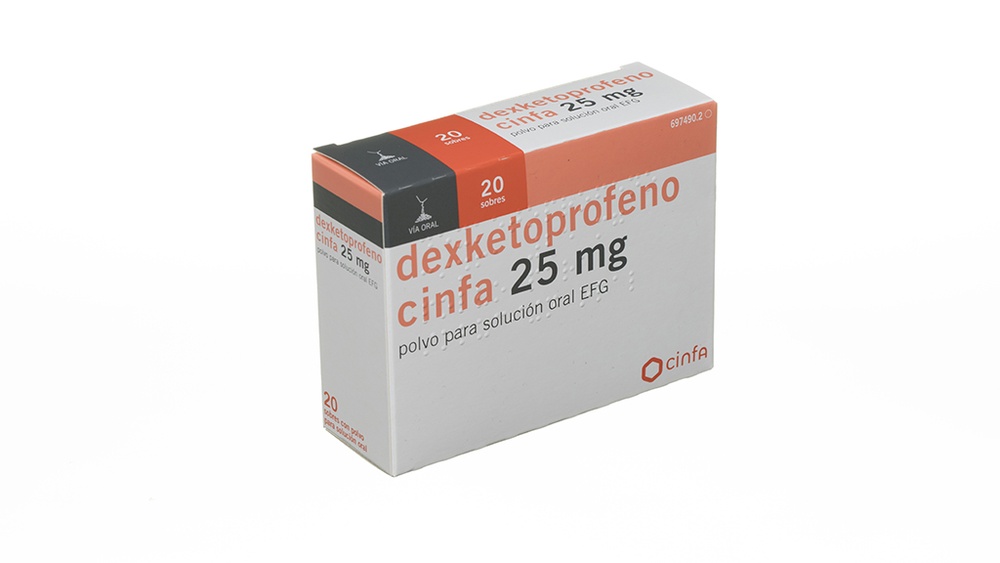 DEXKETOPROFENO PENSA 25 mg PÓ PARA SOLUÇÃO ORAL