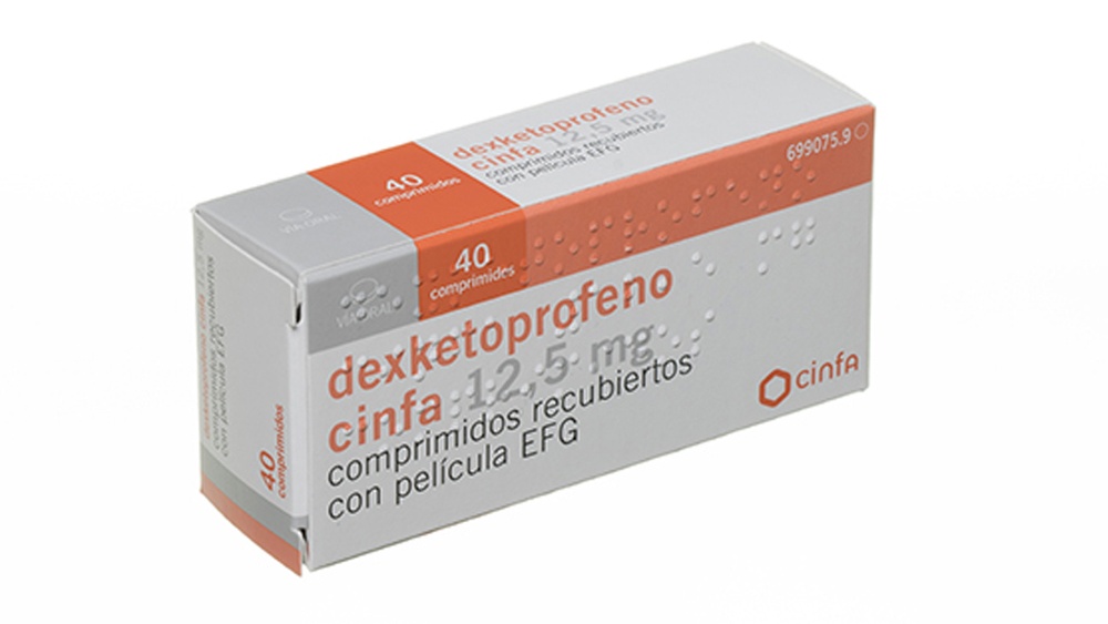 DEXKETOPROFENO VIR 12,5 mg COMPRIMIDOS REVESTIDOS POR PELÍCULA
