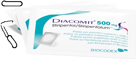 DIACOMIT 500 mg PÓ PARA SUSPENSÃO ORAL