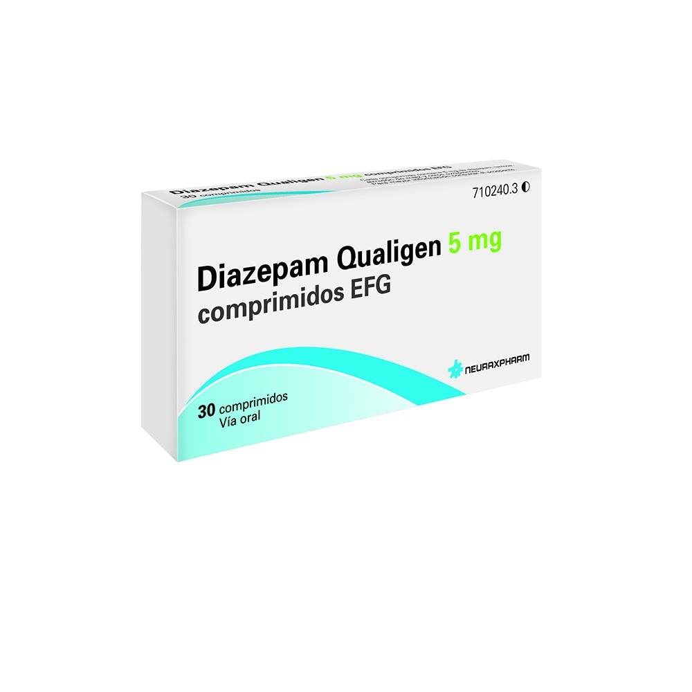 DIAZEPAM QUALIGEN 5 mg COMPRIMIDOS