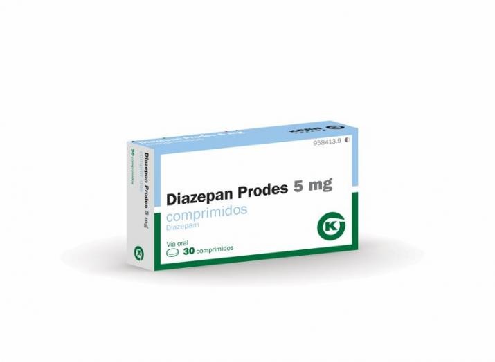 DIAZEPAN PRODES 5 mg COMPRIMIDOS