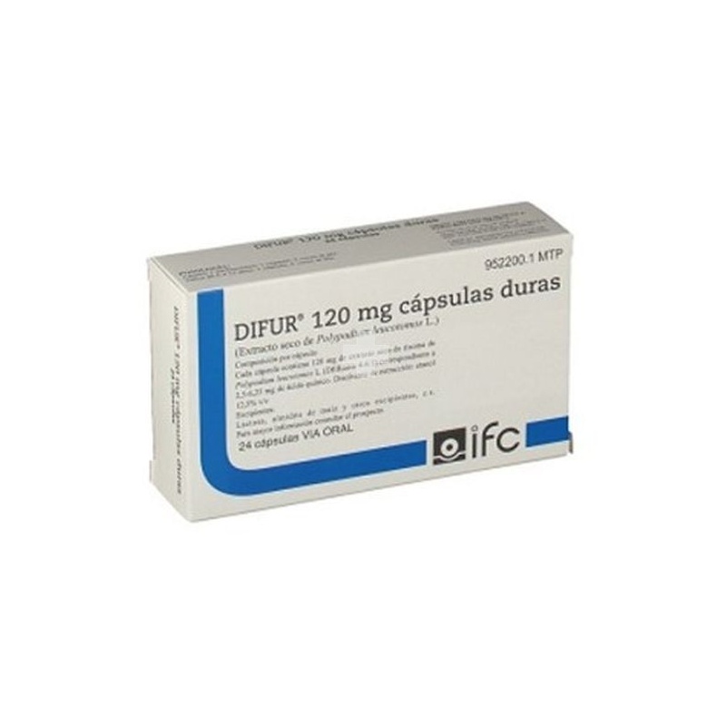 DIFUR 120 mg CÁPSULAS DURAS