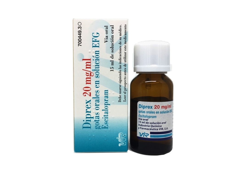 DIPREX 20 mg/ml GOTAS ORAIS EM SOLUÇÃO