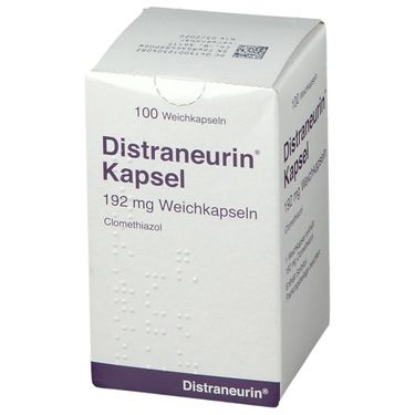 DISTRANEURINE 192 mg CÁPSULAS MOLES