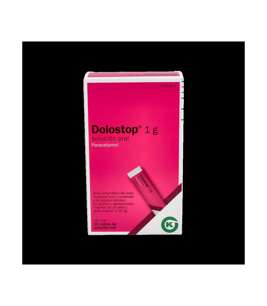 DOLOSTOP 1 G SOLUÇÃO ORAL