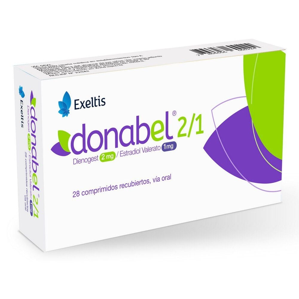 DONABEL 2mg / 0,03mg COMPRIMIDOS REVESTIDOS POR PELÍCULA