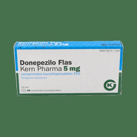 DONEPEZILO FLAS KERN PHARMA 5 mg COMPRIMIDOS ORODISPERSÍVEIS