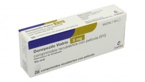 DONEPEZILO VIATRIS PHARMACEUTICALS 5 mg COMPRIMIDOS ORODISPERSÍVEIS