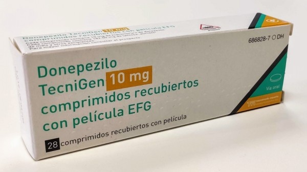 DONEPEZILO TARBIS 10 mg COMPRIMIDOS REVESTIDOS POR PELÍCULA