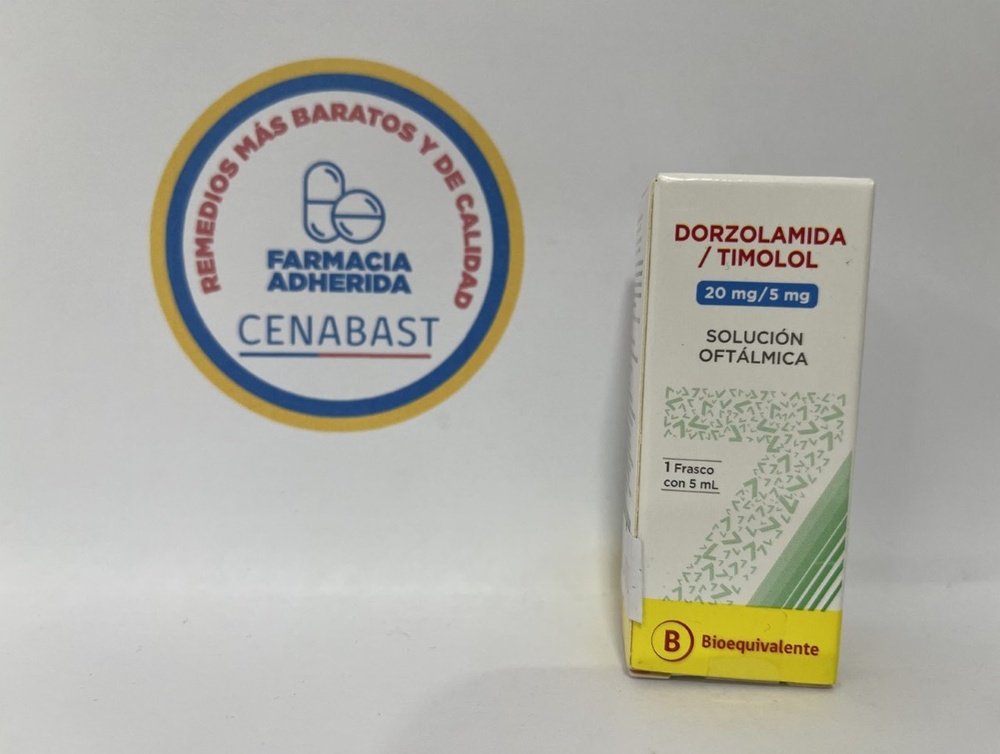 DORZOLAMIDA/TIMOLOL FARMALIDER 20 mg/ml + 5 mg/ml COLÍRIO EM SOLUÇÃO
