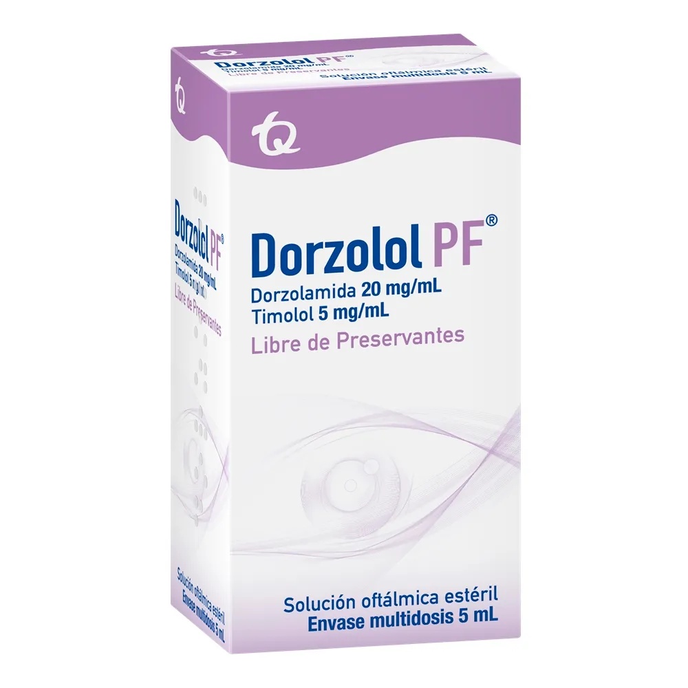 DORZOLAMIDA/TIMOLOL VIR 20 mg/mL + 5 mg/mL COLÍRIO EM SOLUÇÃO