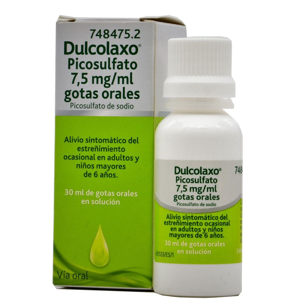 DULCOLAX PICOSSULFATO 7,5 mg/ml GOTAS ORAIS