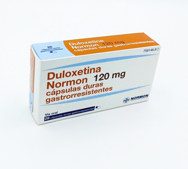 DULOTEX 120 mg CÁPSULAS DURAS GASTRORRESISTENTES