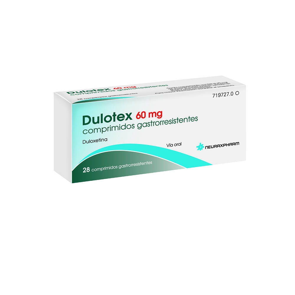 DULOTEX 60 mg COMPRIMIDOS GASTRO-RESISTENTES