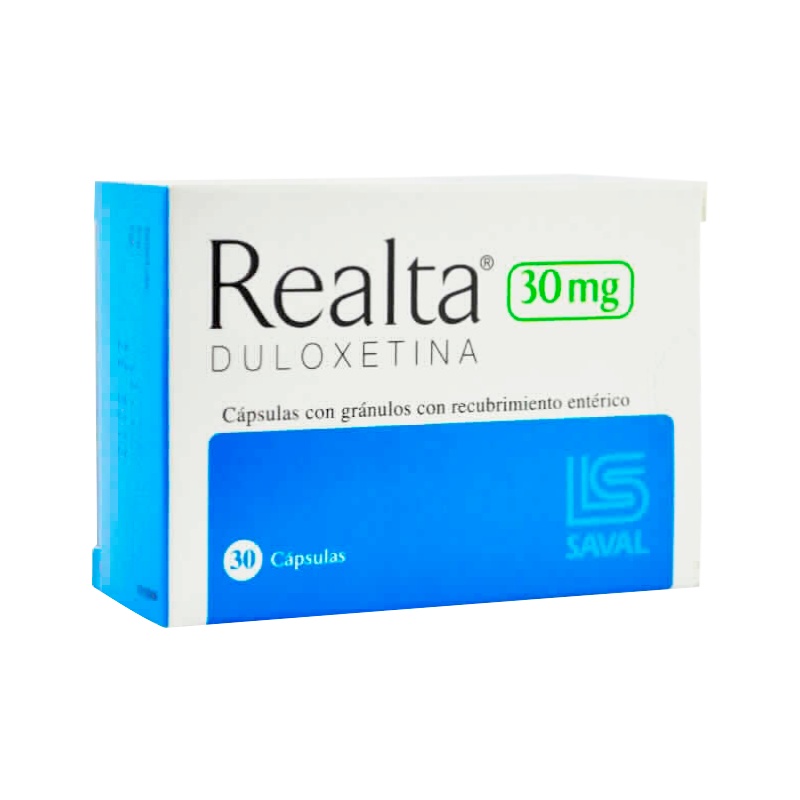DULOXETINA ALTER 30 mg CÁPSULAS DURAS GASTRORRESISTENTES