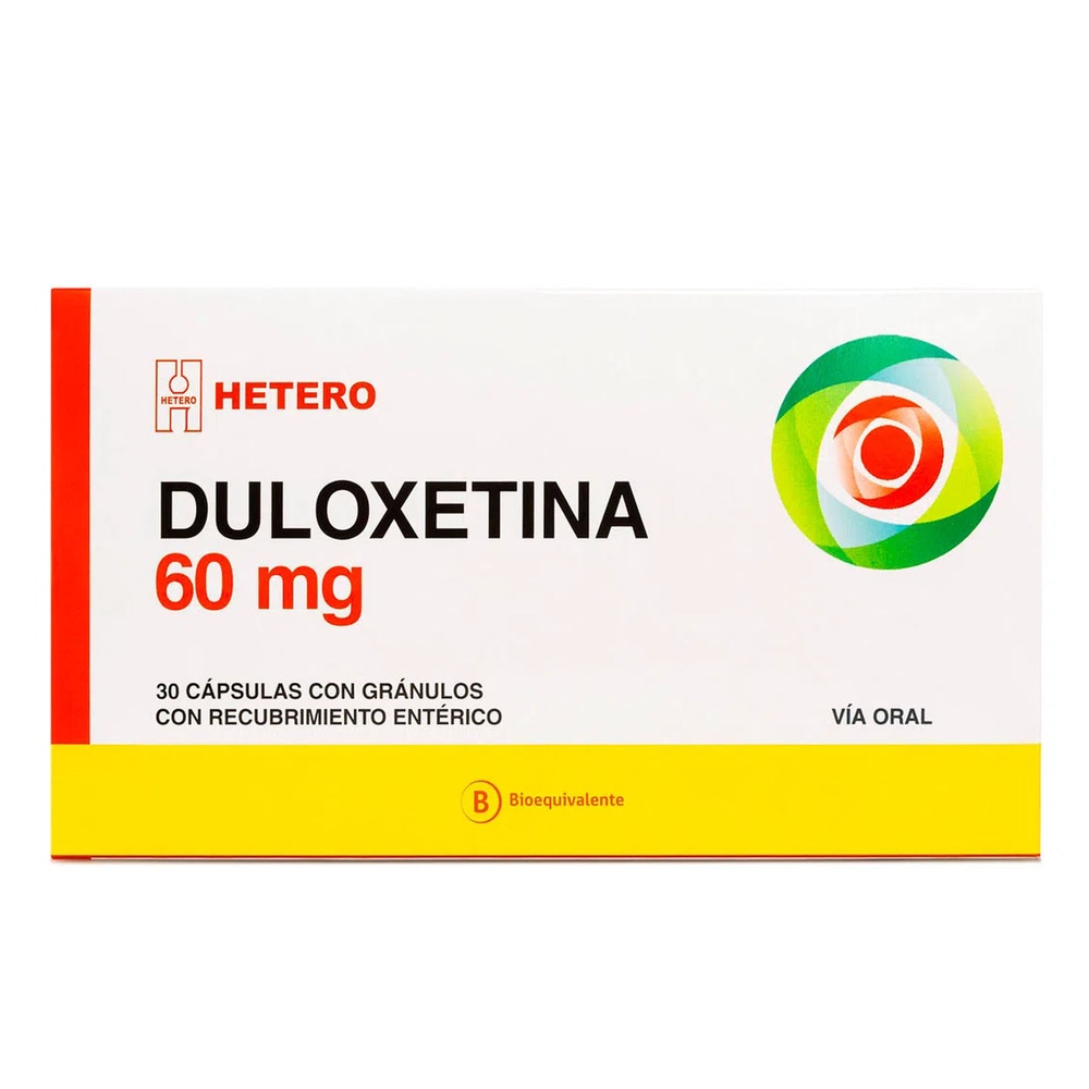 DULOXETINA ALTER 60 mg CÁPSULAS DURAS GASTRORRESISTENTES