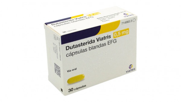DUTASTERIDA VIR 0,5 mg CÁPSULAS MOLES
