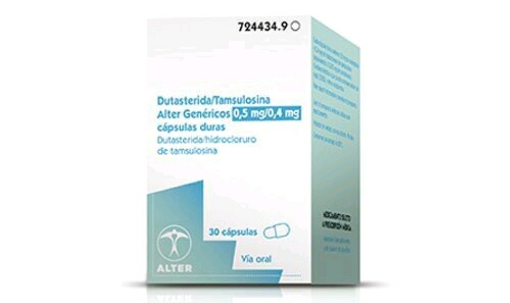 DUTASTERIDA/TAMSULOSINA ALTER GENERICOS 0,5 mg/0,4 mg CÁPSULAS DURAS