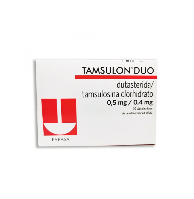 DUTASTERIDA/TAMSULOSINA MANA PHARMA 0,5 mg/0,4 mg CÁPSULAS DURAS