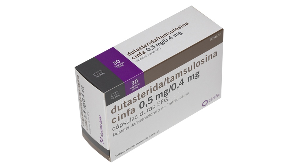 DUTASTERIDA/TAMSULOSINA PENSA 0,5 mg/0,4 mg CÁPSULAS DURAS