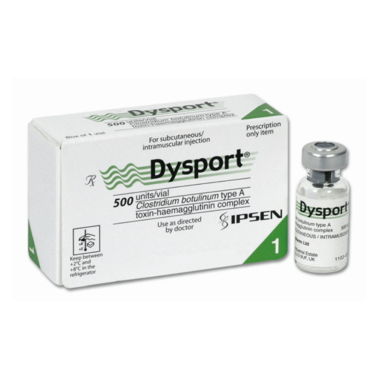 DYSPORT 500 U PÓ PARA SOLUÇÃO INJETÁVEL