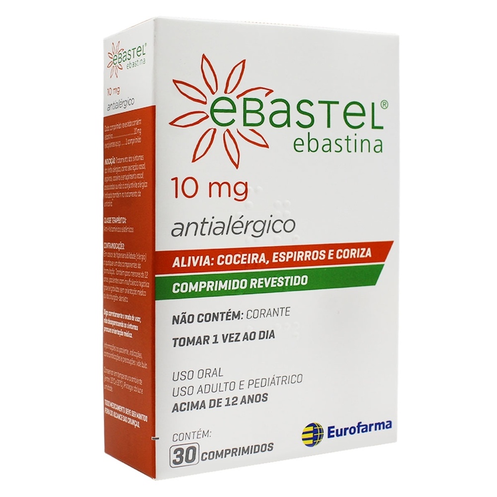 EBASTEL FLAS 10 mg LIOFILIZADOS ORAIS