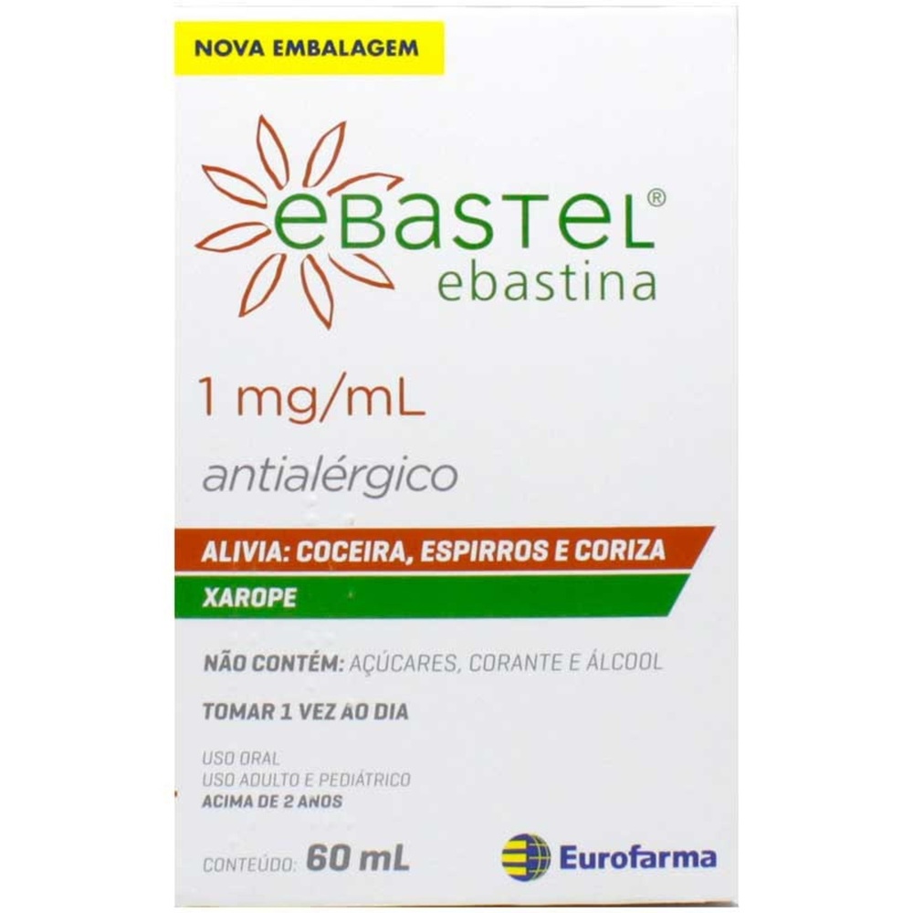 EBASTEL 1 mg/ml SOLUÇÃO ORAL