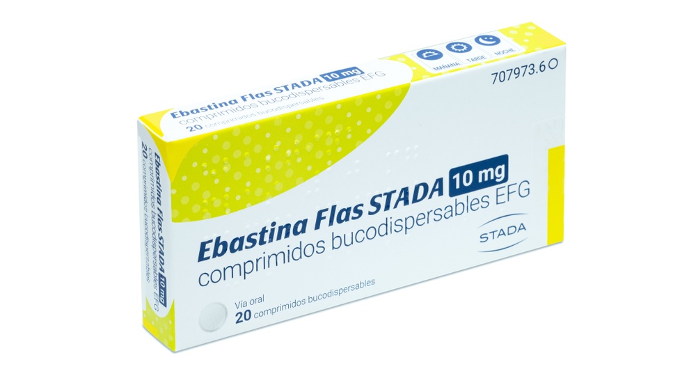 EBASTINA QUASSET 10 mg COMPRIMIDOS ORODISPERSÍVEIS