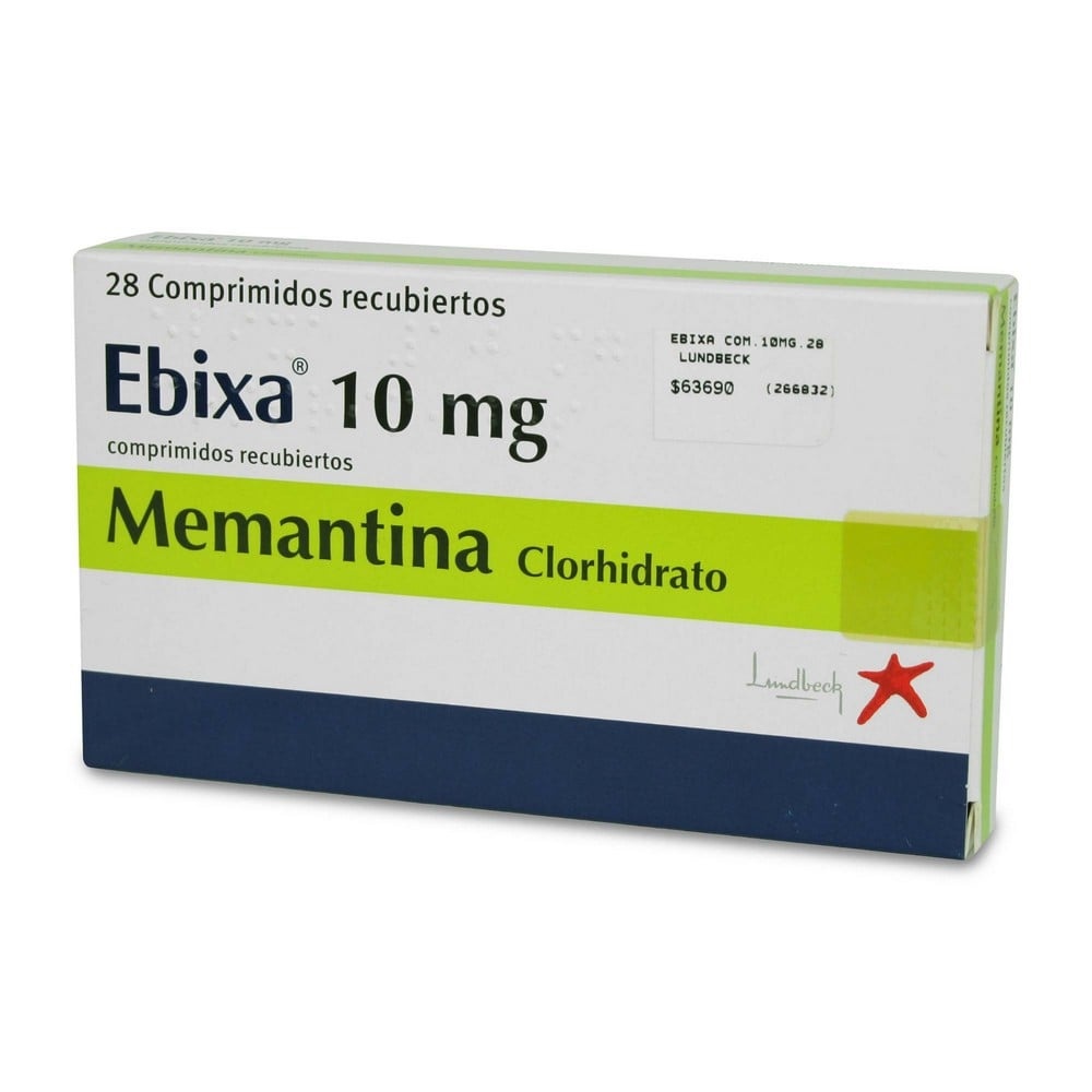 EBIXA 10 mg COMPRIMIDOS REVESTIDOS POR PELÍCULA