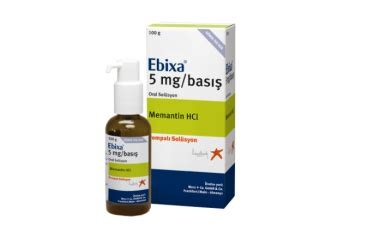 EBIXA 5 mg/pulsação SOLUÇÃO ORAL