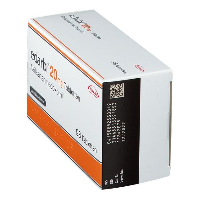 EDARBI 20 mg COMPRIMIDOS