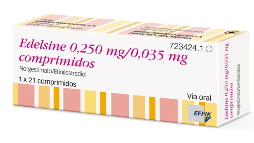 EDELSINE 0,250/0,035 mg COMPRIMIDOS