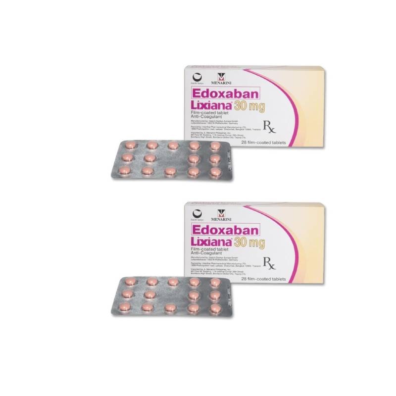 EDOXABAN TAD 30 mg COMPRIMIDOS REVESTIDOS POR PELÍCULA