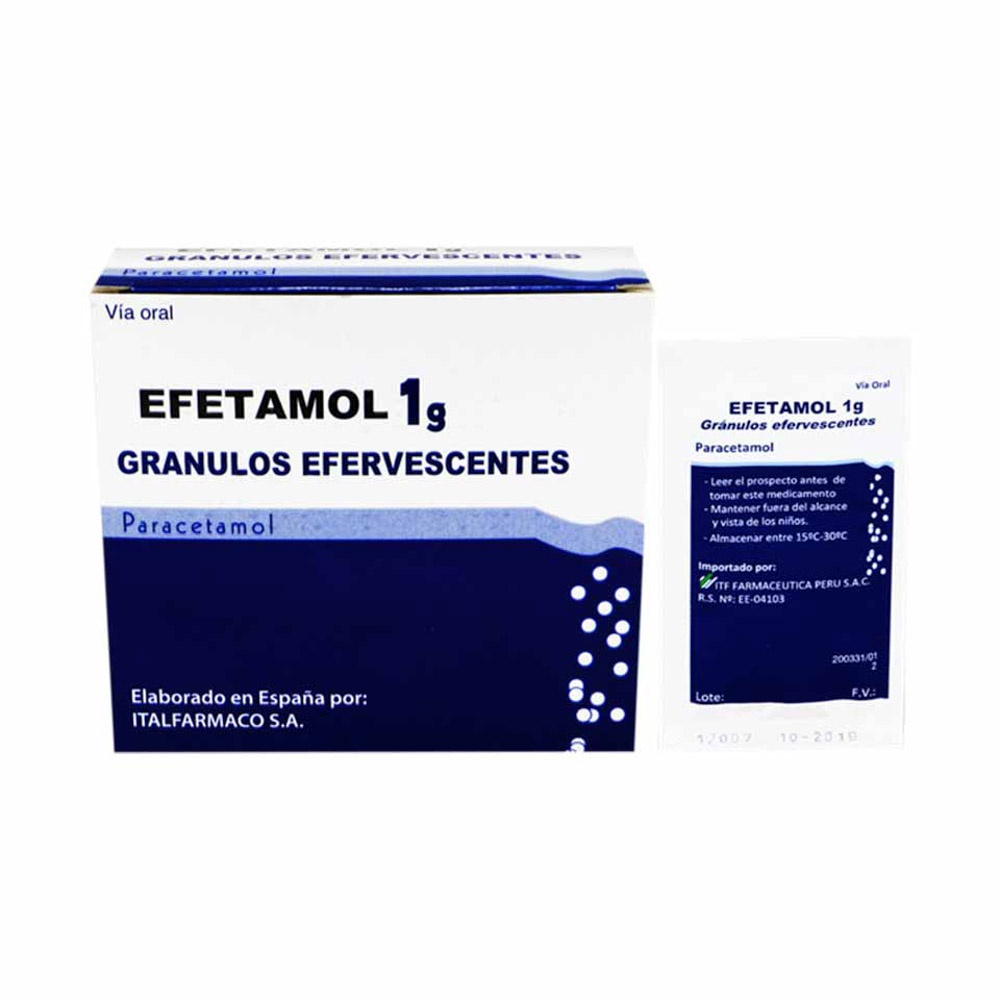 EFETAMOL 1 g COMPRIMIDOS