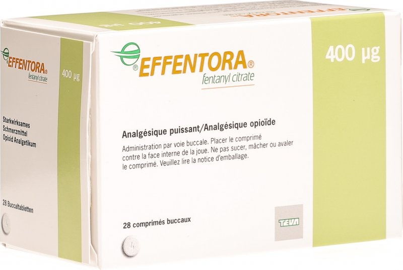 EFFENTORA 400 microgramas COMPRIMIDOS BUCAIS