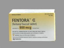 EFFENTORA 800 microgramas COMPRIMIDOS BUCAIS