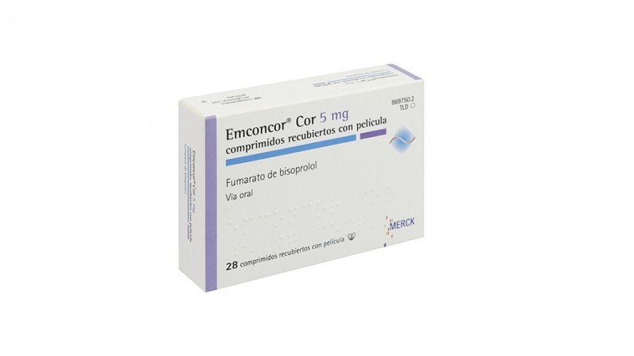 EMCONCOR 5 mg COMPRIMIDOS REVESTIDOS POR PELÍCULA