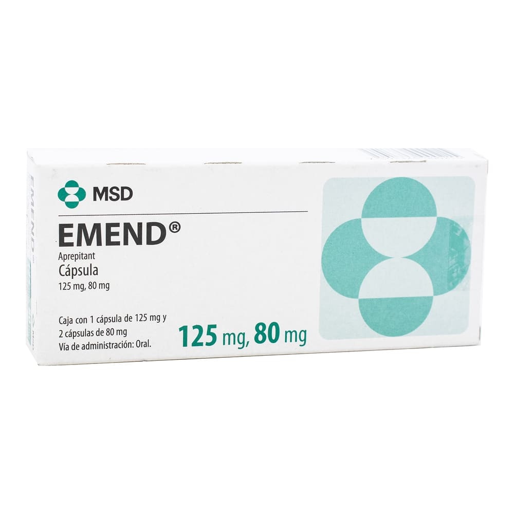 EMEND 80 mg CÁPSULAS DURAS