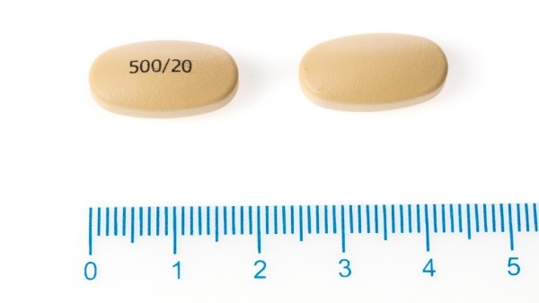 EMOXEN 500 mg/20 mg COMPRIMIDOS DE LIBERTAÇÃO MODIFICADA