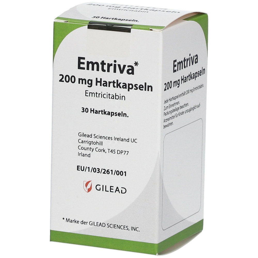 EMTRIVA 200 mg CÁPSULAS