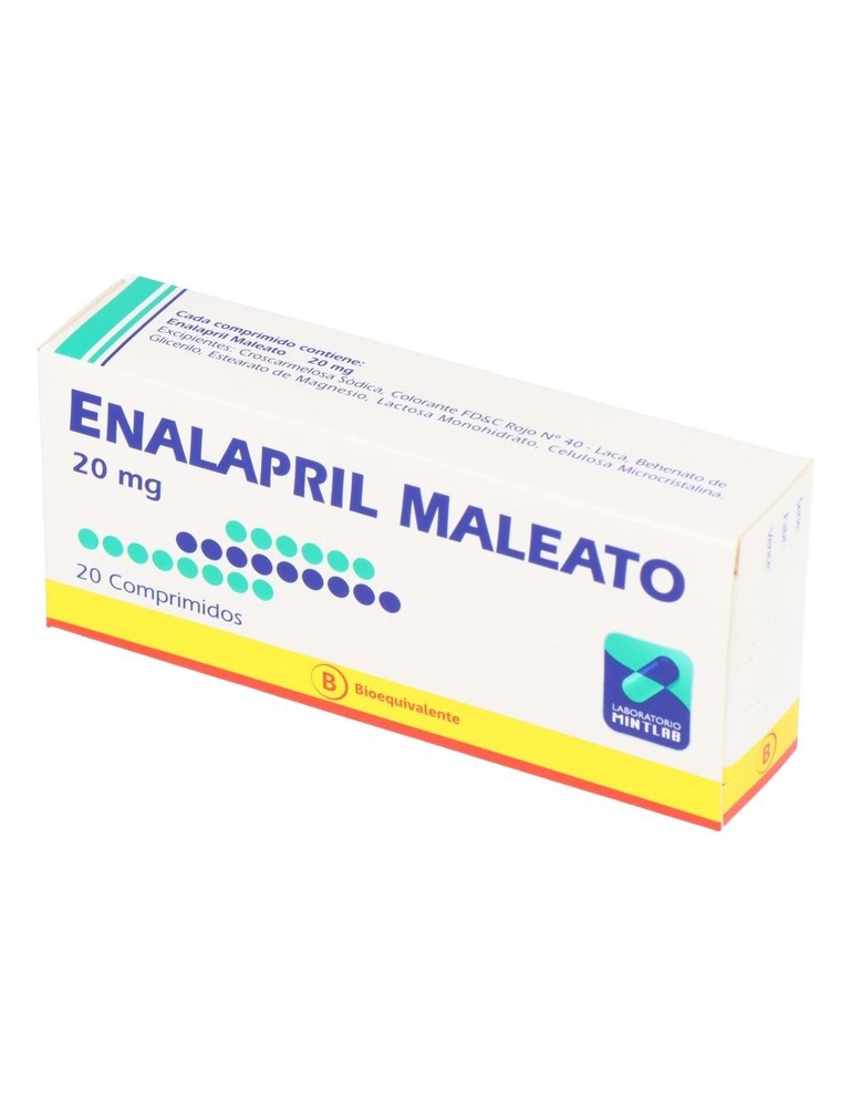 ENALAPRIL BD- MABO 20 mg COMPRIMIDOS ORODISPERSÍVEIS