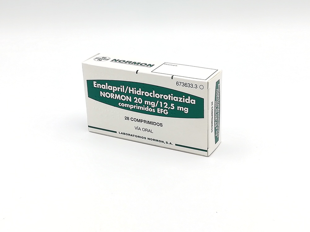 ENALAPRIL/HIDROCLOROTIAZIDA VIR 20/12,5 mg COMPRIMIDOS