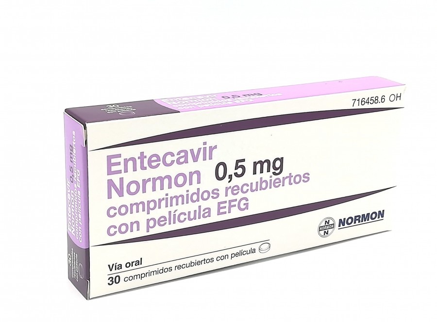ENTECAVIR TARBIS 0,5 mg COMPRIMIDOS REVESTIDOS POR PELÍCULA