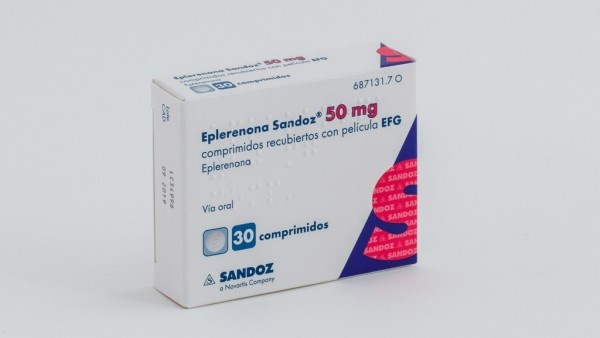 EPLERENONA VIR 50 mg COMPRIMIDOS REVESTIDOS POR PELÍCULA